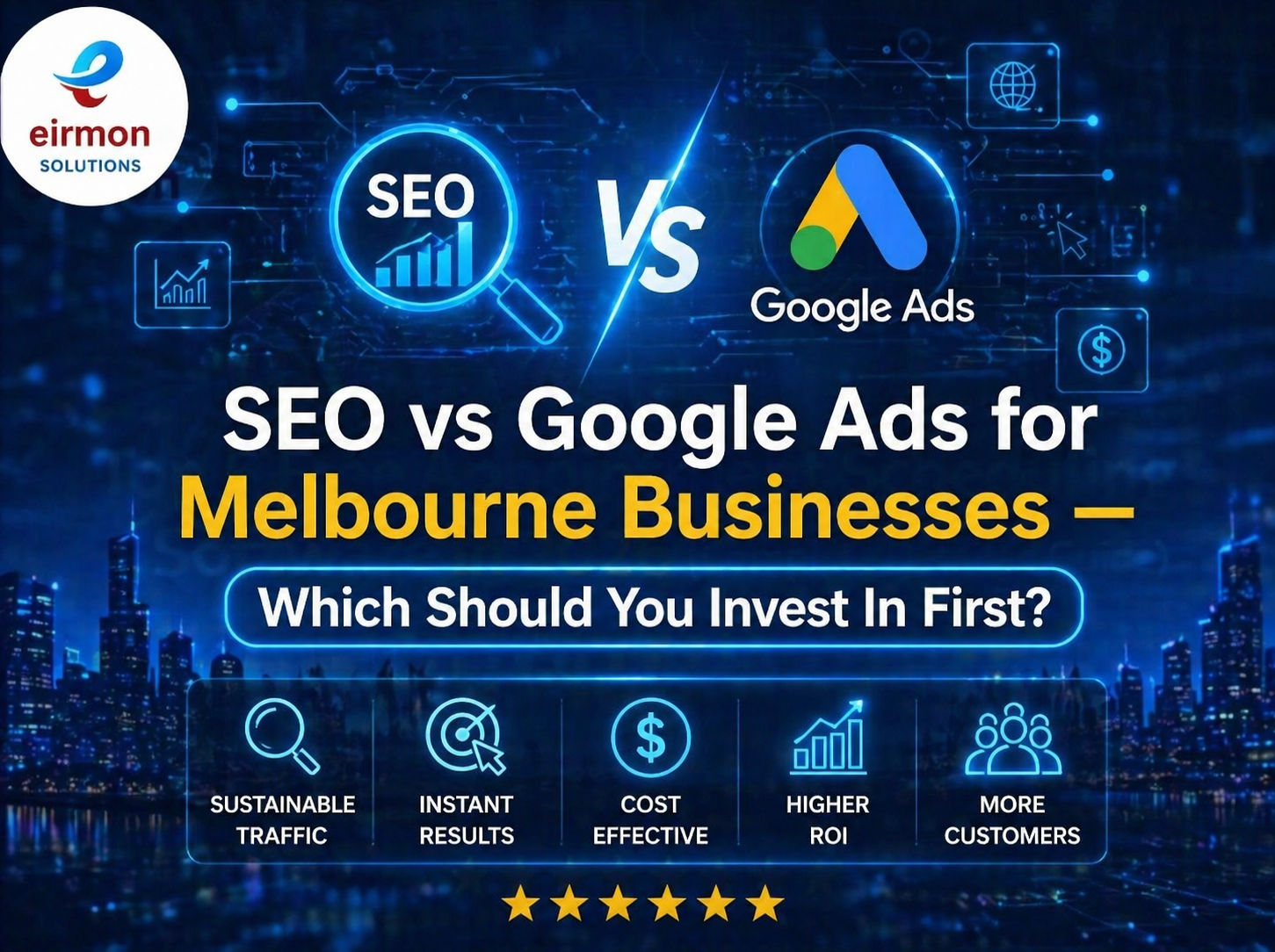 SEO vs Google Ads for Melbourne Businesses — Which Should You Invest In First?