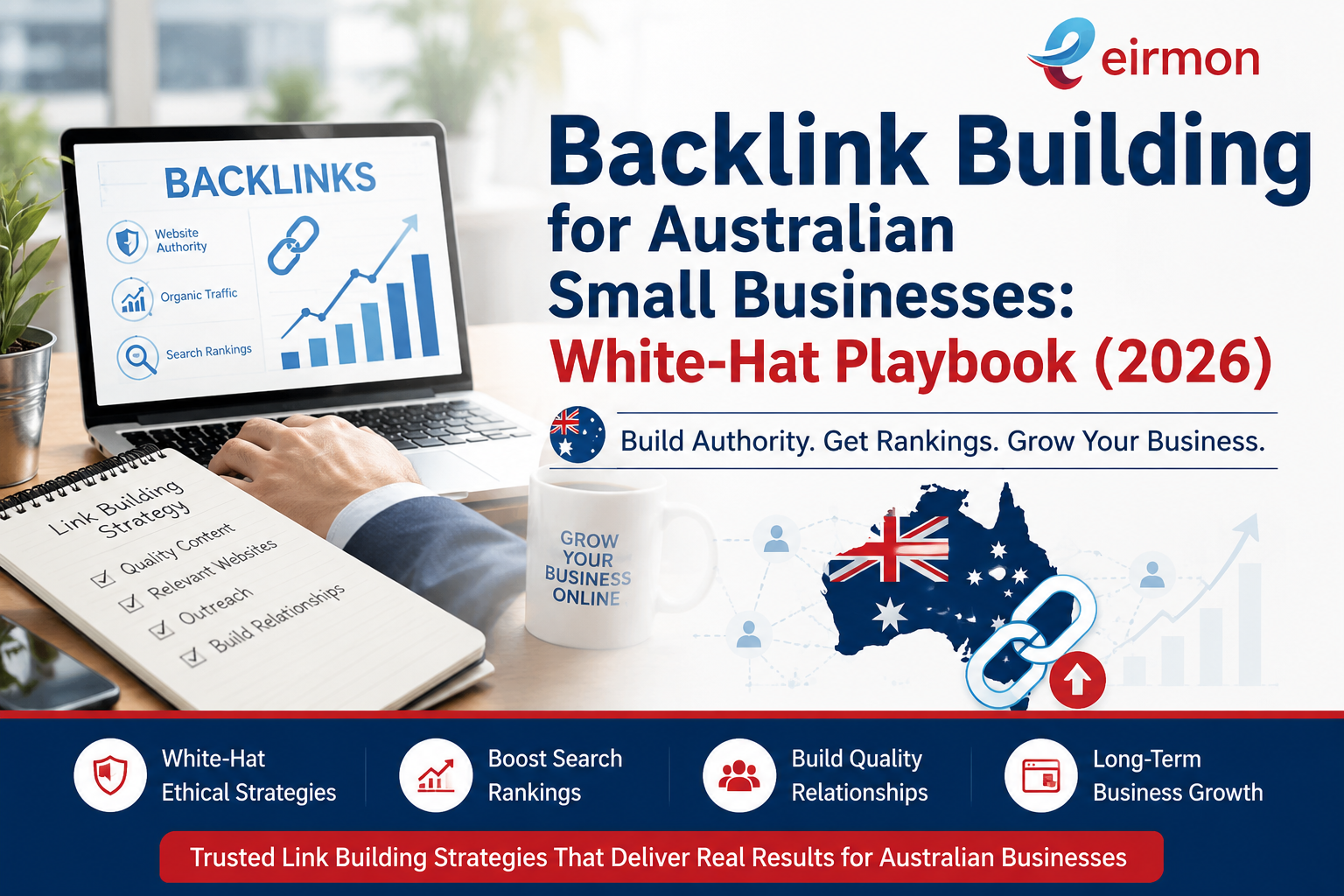 Backlink Building for Australian Small Businesses: White-Hat Playbook (2026)