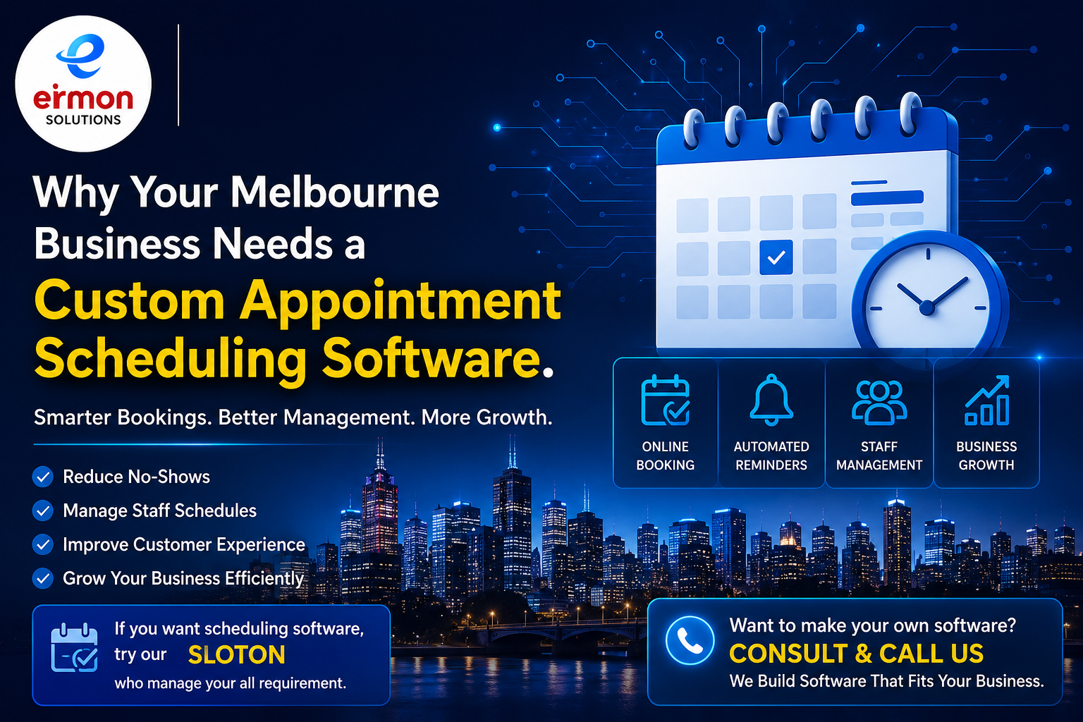 Why Your Melbourne Business Needs a Custom Appointment Scheduling Software