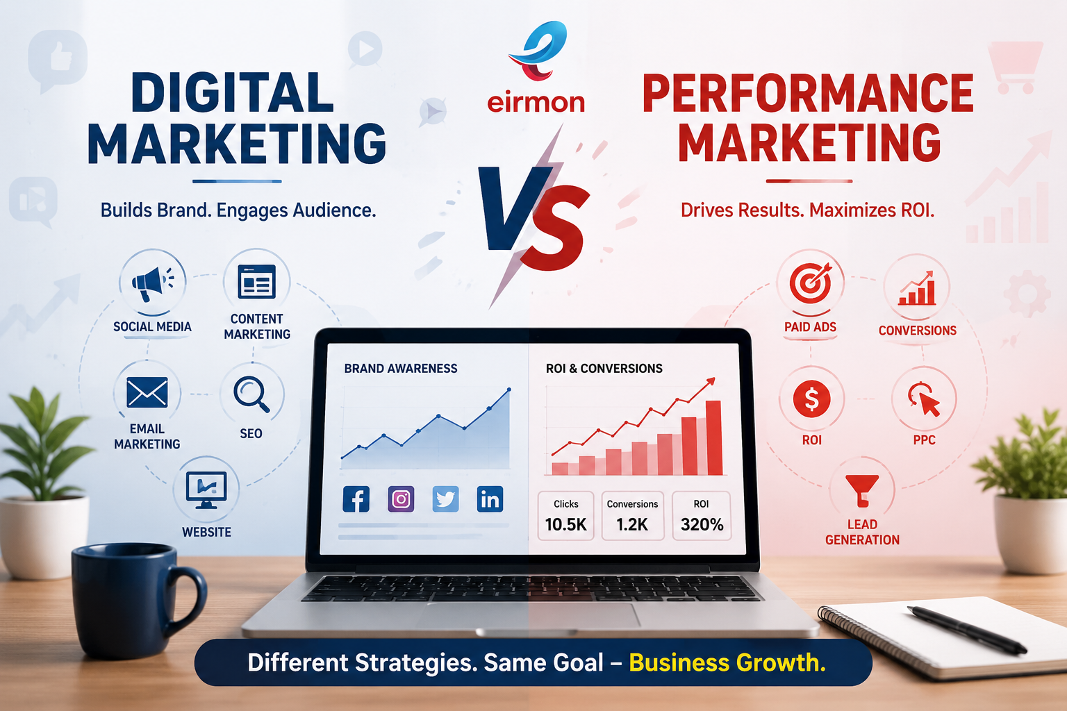 Digital Marketing vs Performance Marketing: What's the Difference?
