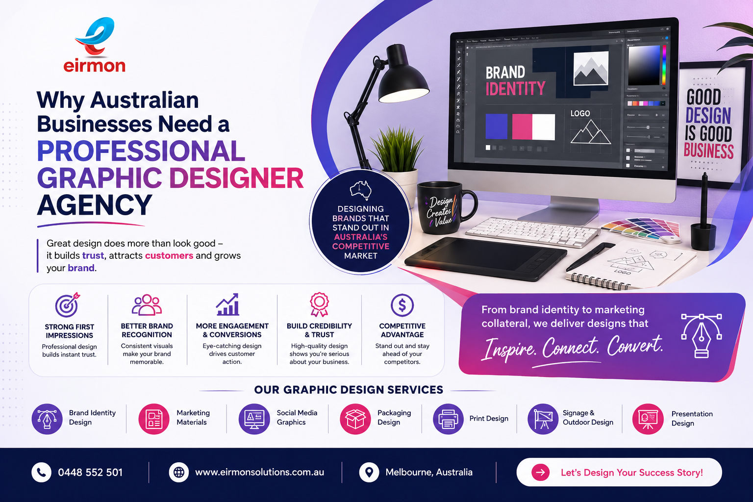 Why Australian Businesses Need a Professional Graphic Design Agency